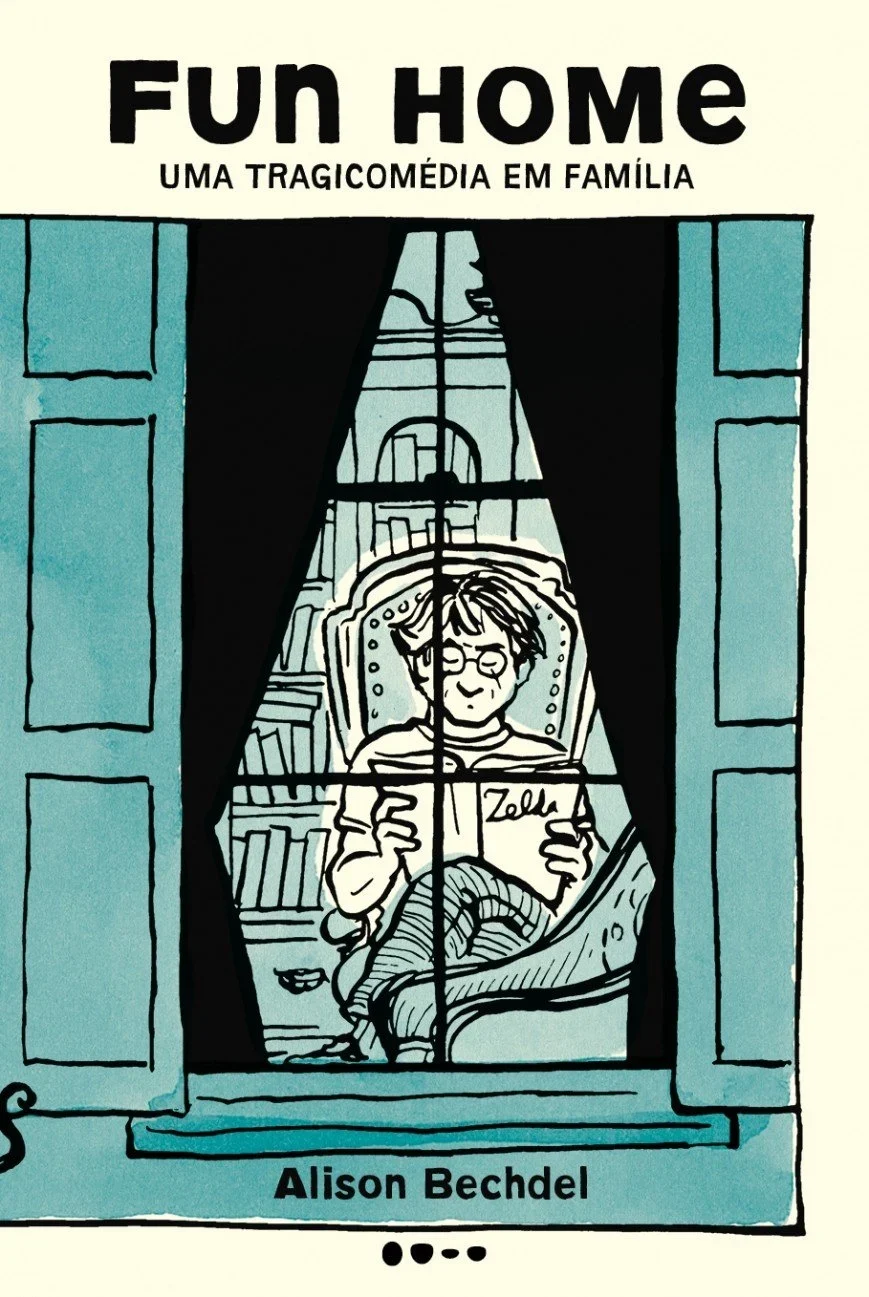 Capa de Fun home: Uma Tragicomédia em Família