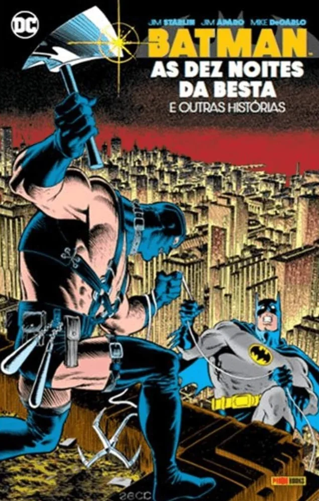 Capa de Batman: As Dez Noites da Besta