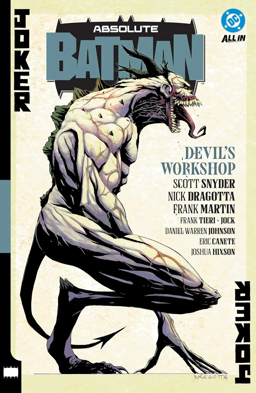 Capa de Batman Absoluto Vol. 3: Oficina do Diabo