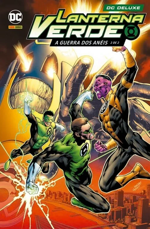 Capa de Lanterna Verde: A Guerra dos Anéis Vol. 2
