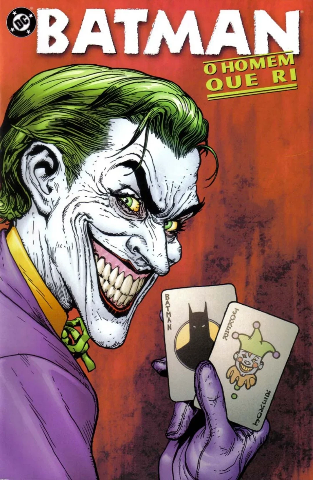 Capa de Batman: O Homem que Ri