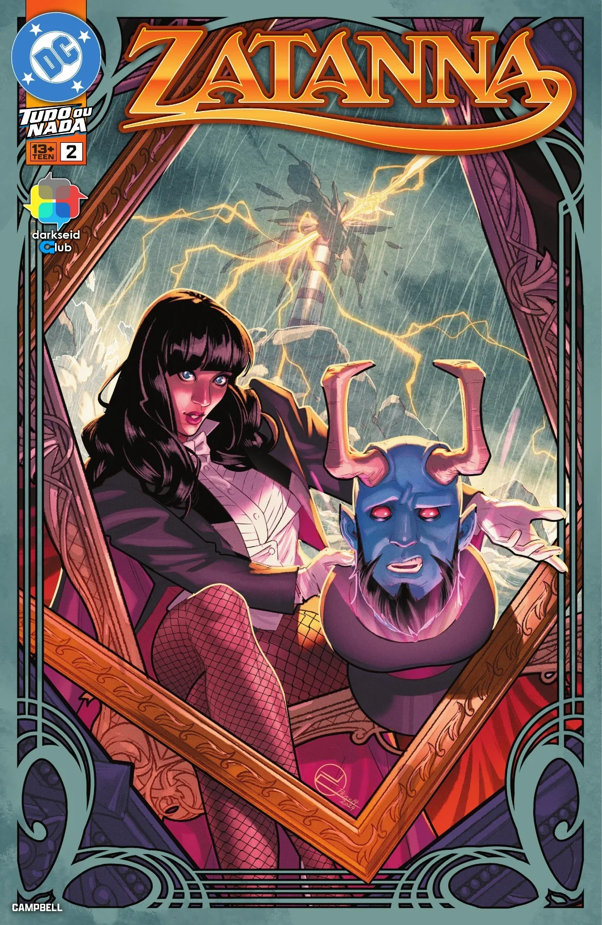 Capa de Zatanna (2025) #2