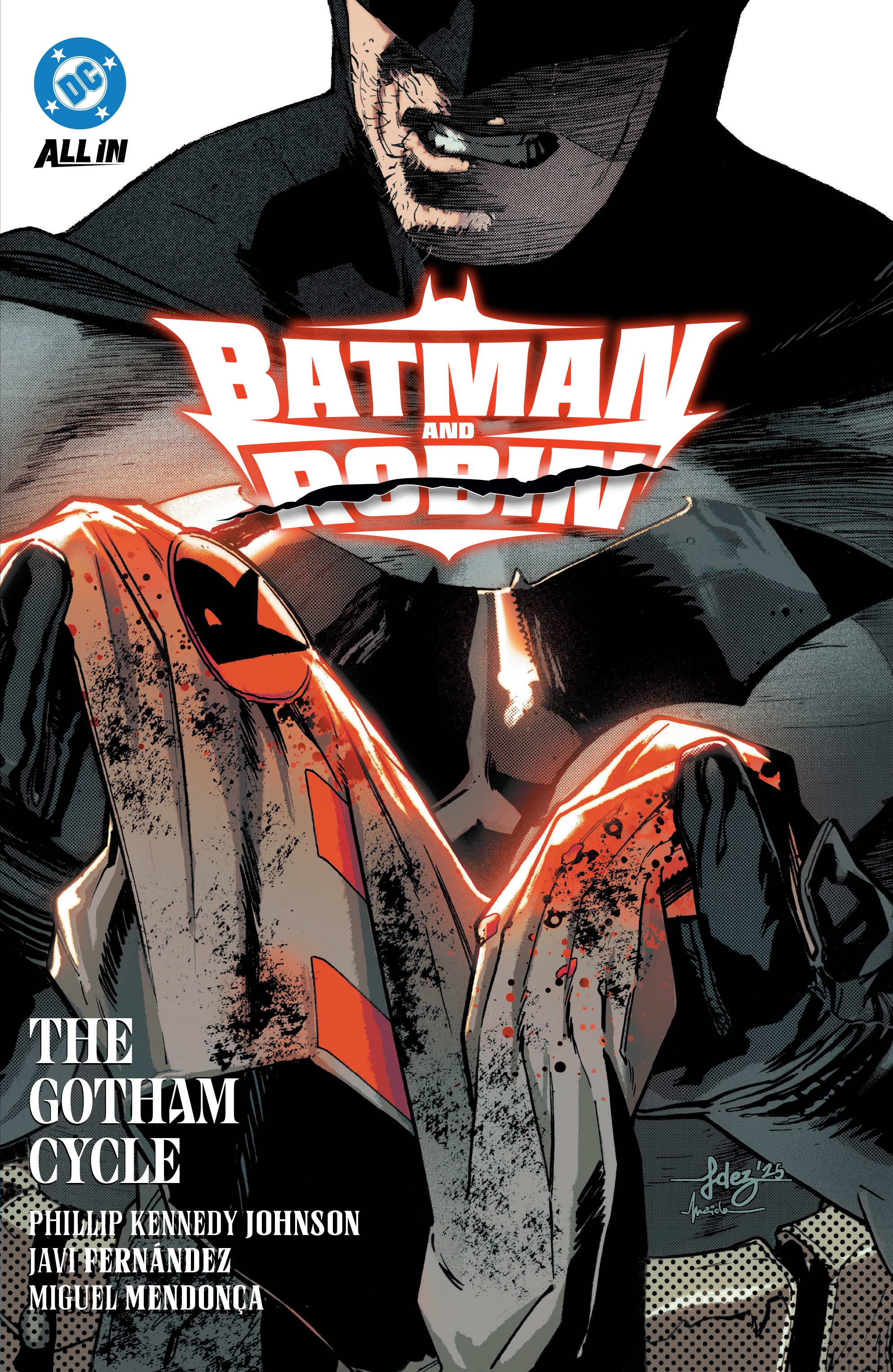 Capa de Batman e Robin: O Ciclo de Gotham
