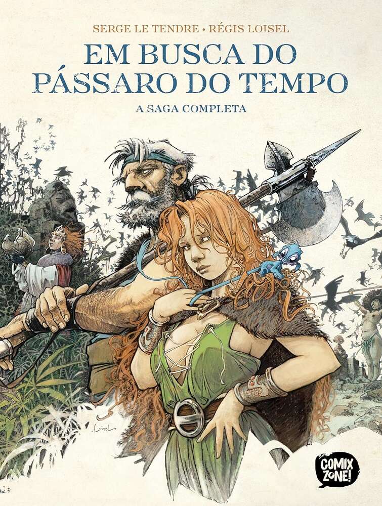 Capa de Em Busca do Pássaro do Tempo