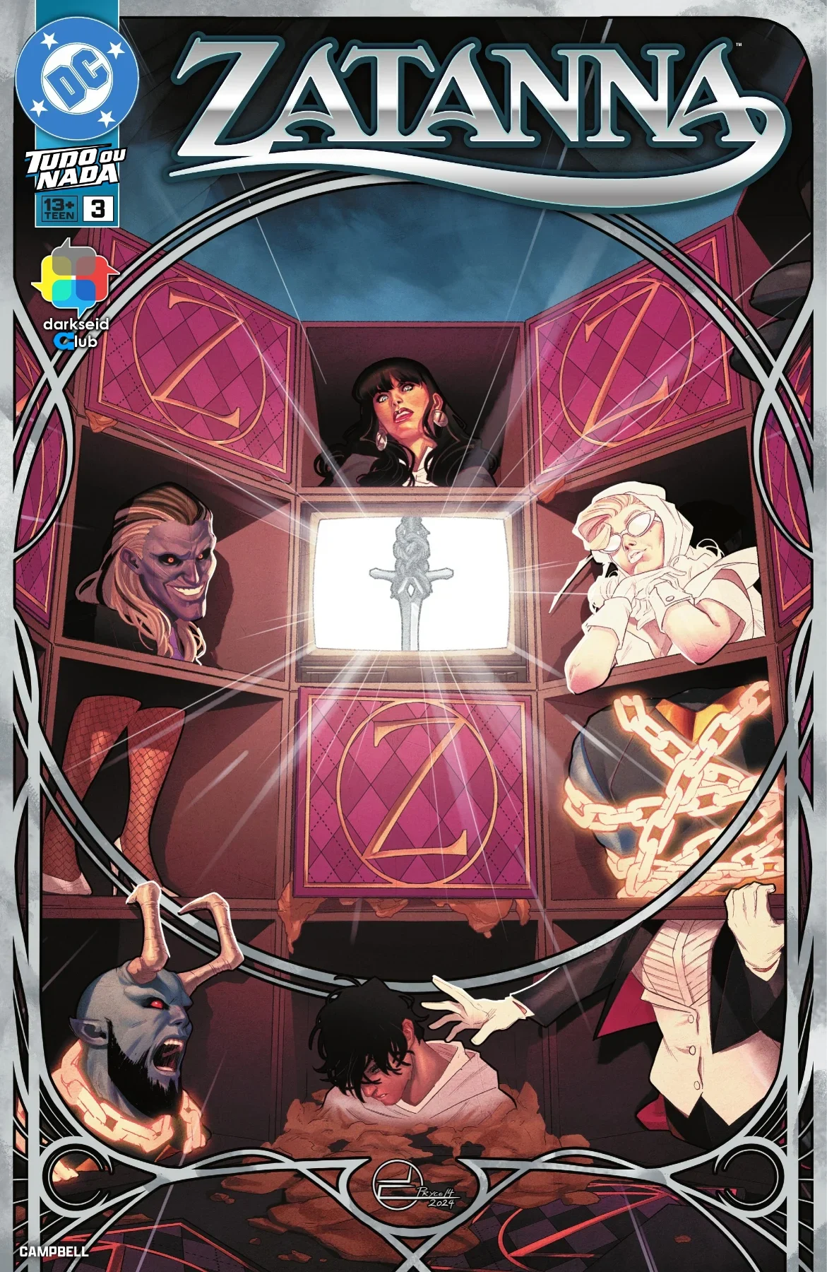 Capa de Zatanna (2025) #3