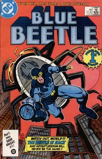 Capa de Besouro Azul (1986)