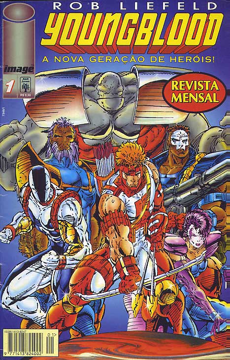 Capa de Youngblood 1