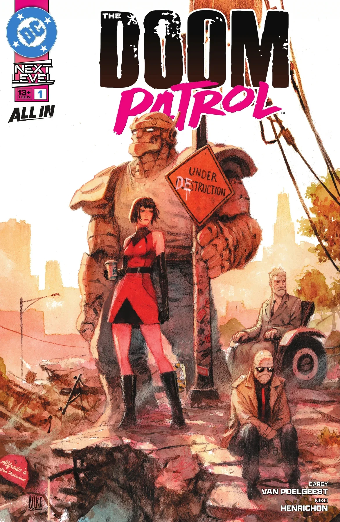 Capa de The Doom Patrol #1