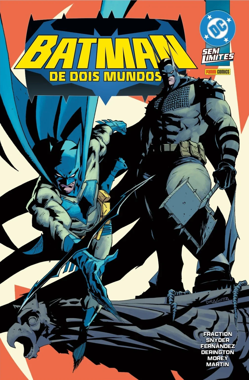 Capa de Batman de Dois Mundos