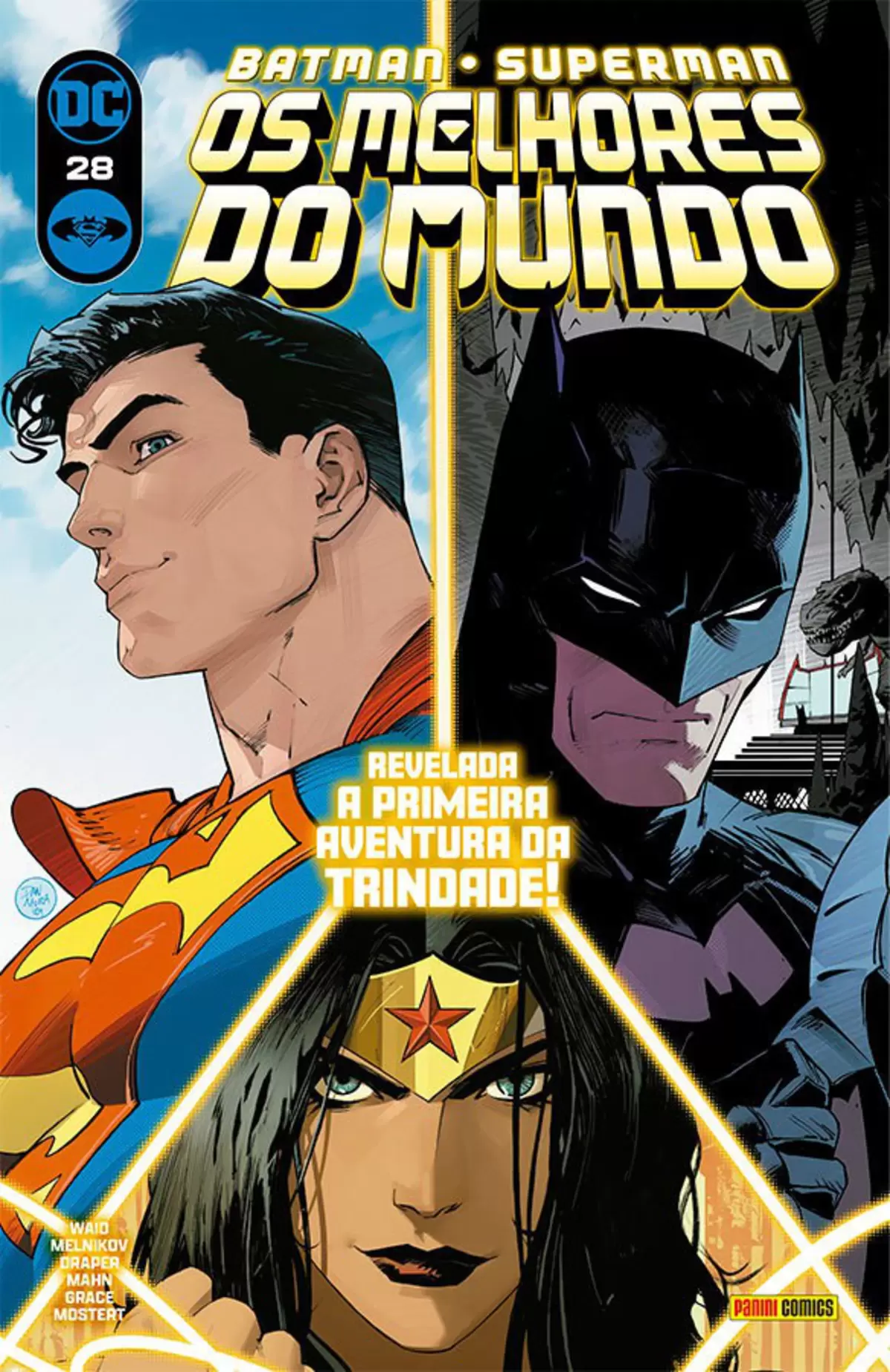 Capa de Batman/Superman: Os Melhores Do Mundo Vol. 28