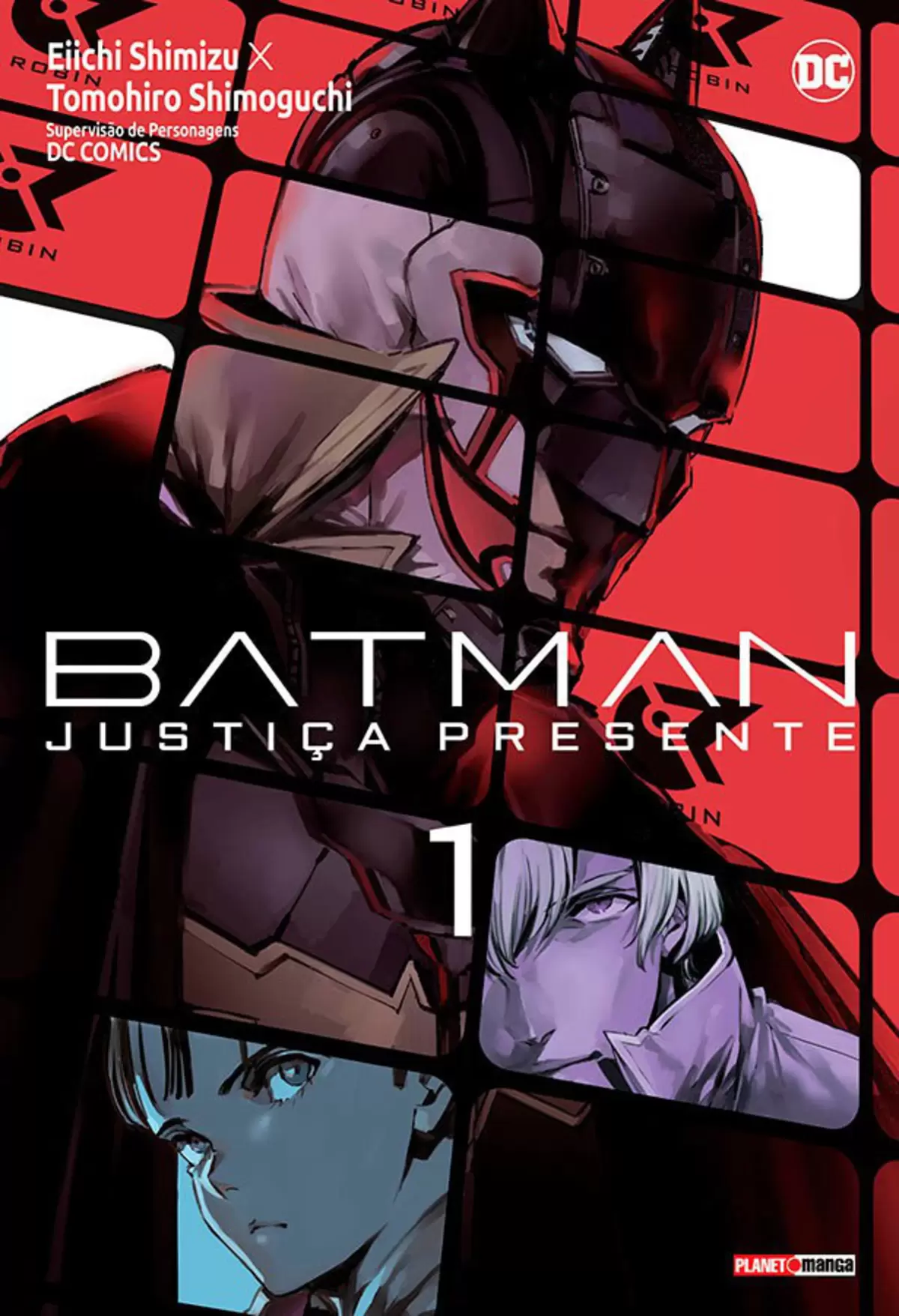 Capa de Batman: Justiça Presente 01