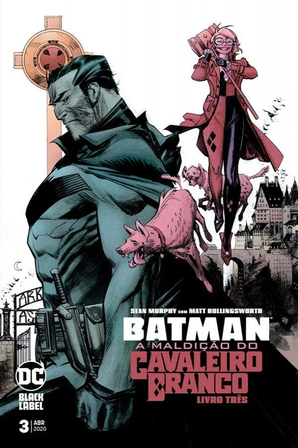 Capa de Batman: A Maldição Do Cavaleiro Branco Vol. 3