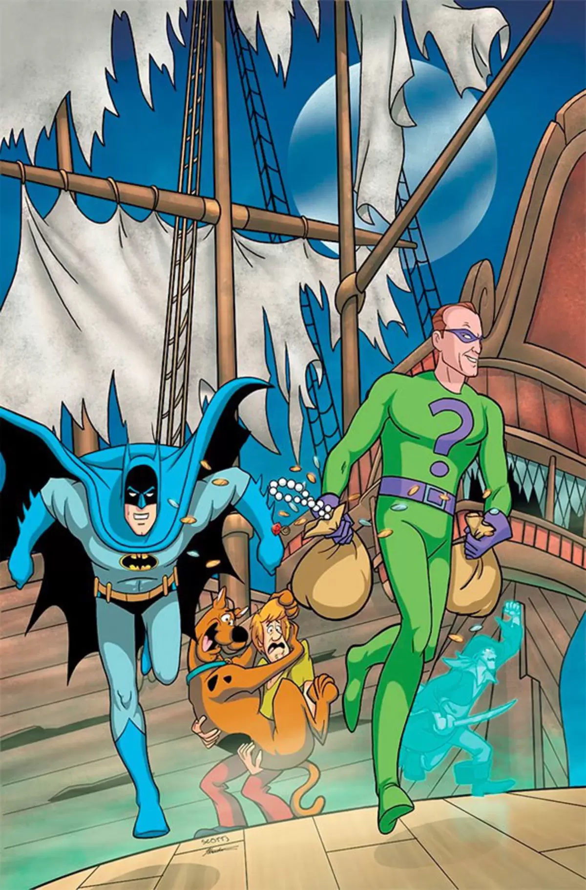 Capa de Os Mistérios De Batman E Scooby-Doo 11