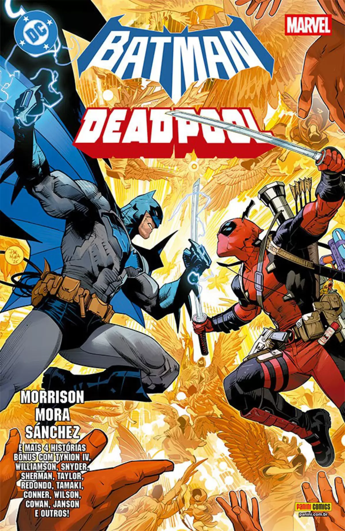Capa de Batman/Deadpool