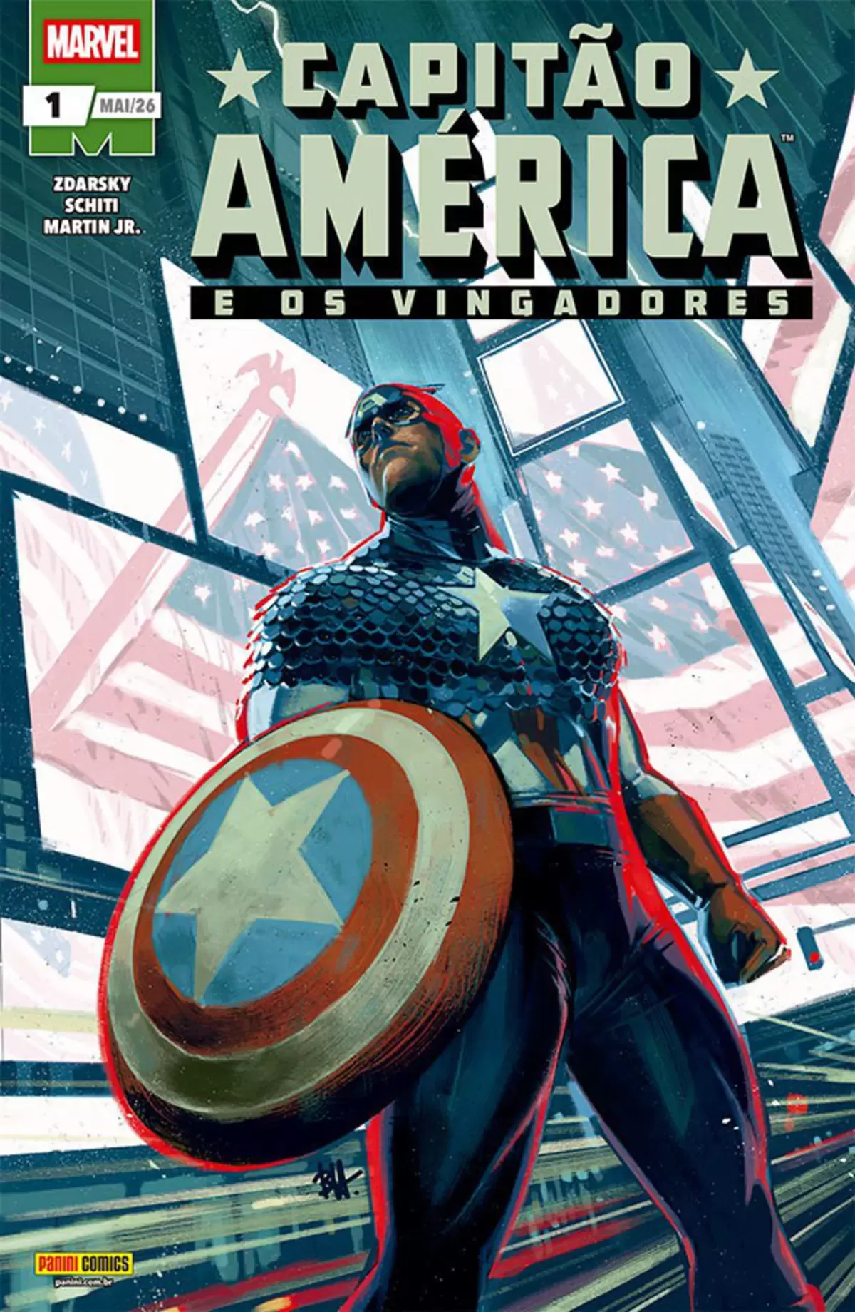 Capitão América E Os Vingadores 01