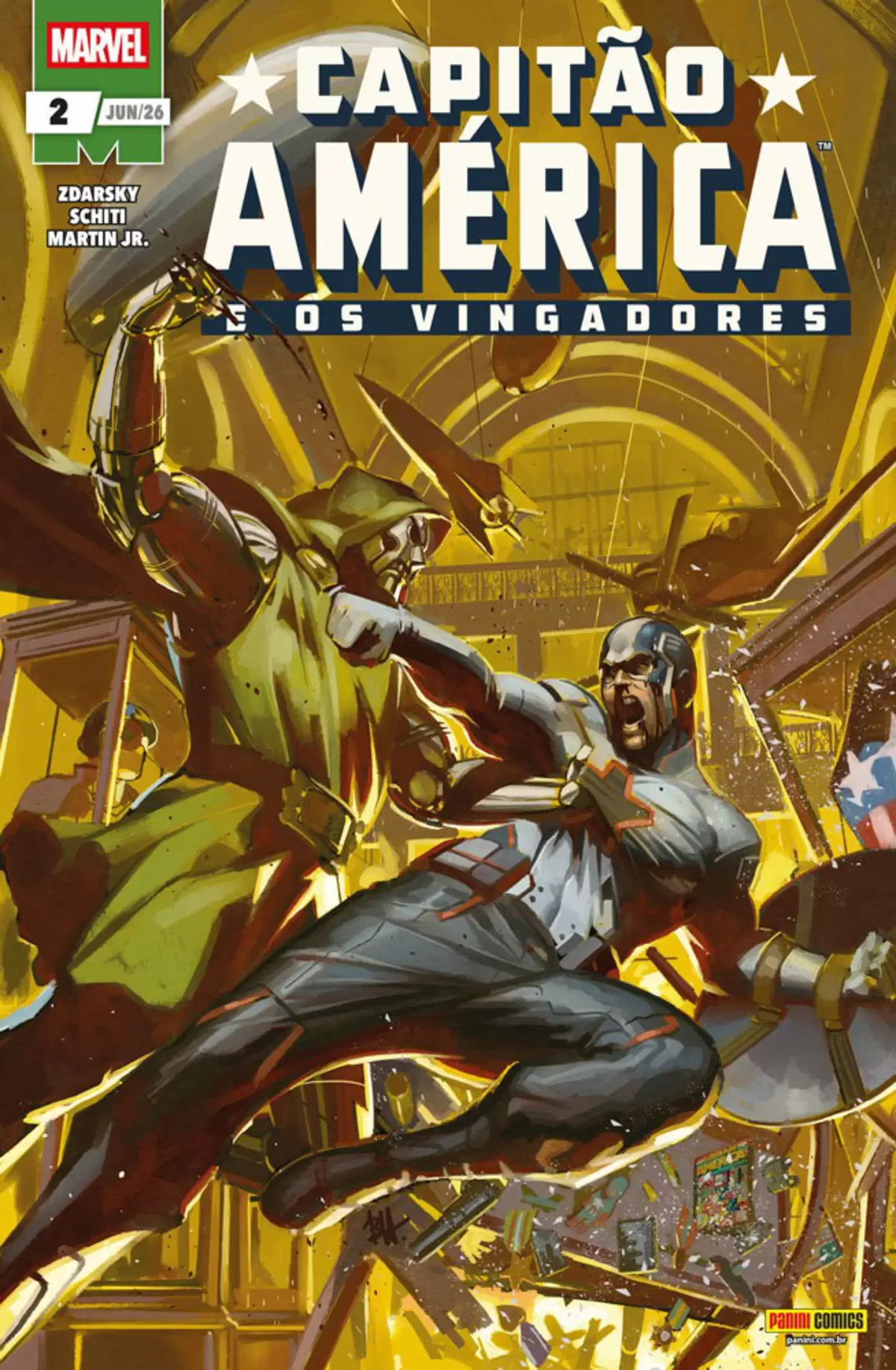 Capitão América E Os Vingadores 02