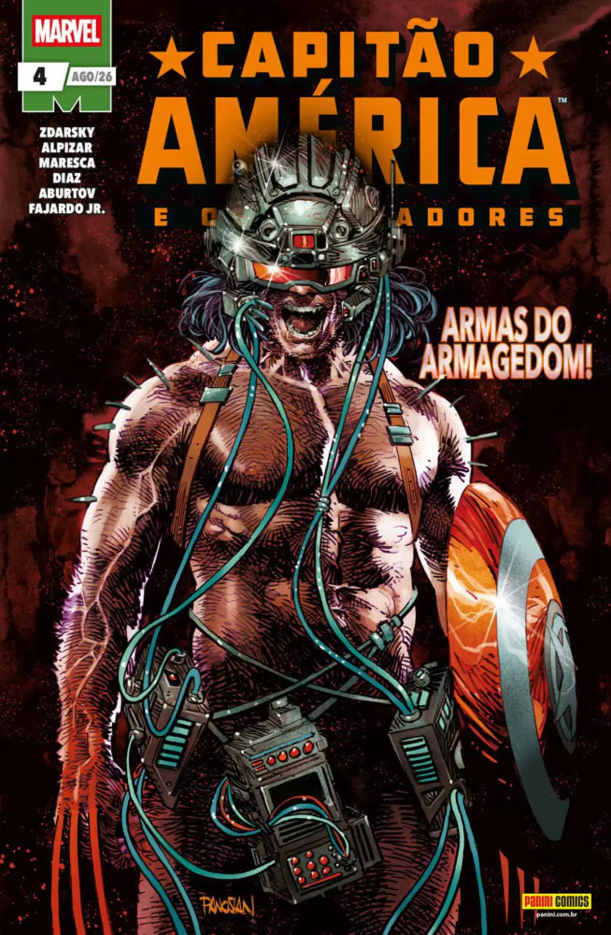 Capitão América E Os Vingadores 04