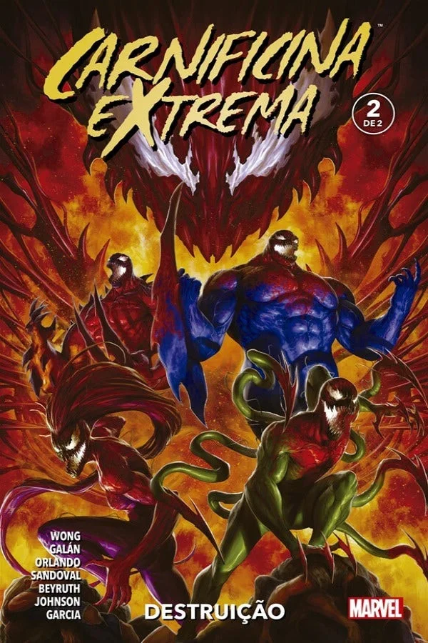 Capa de Carnificina Extrema Vol. 2 (de 2)