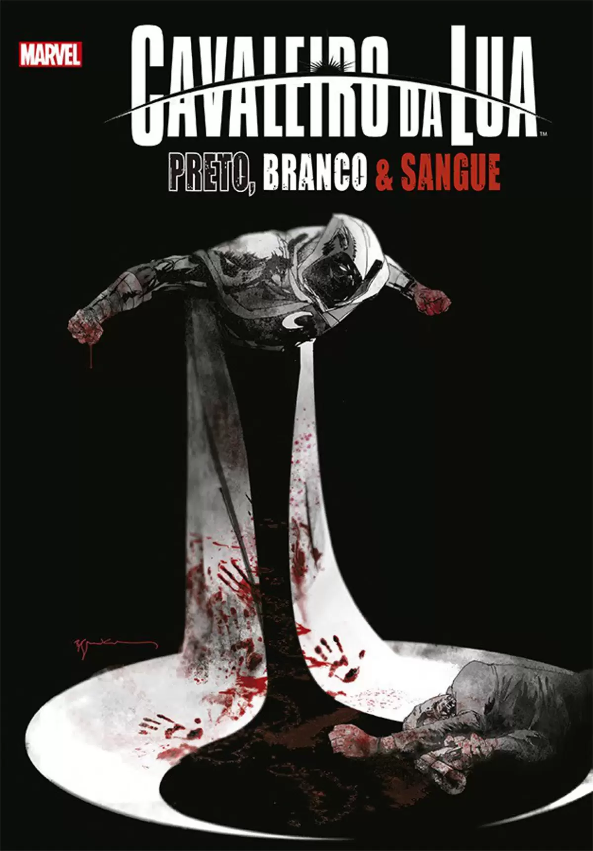 Cavaleiro Da Lua: Preto, Branco E Sangue