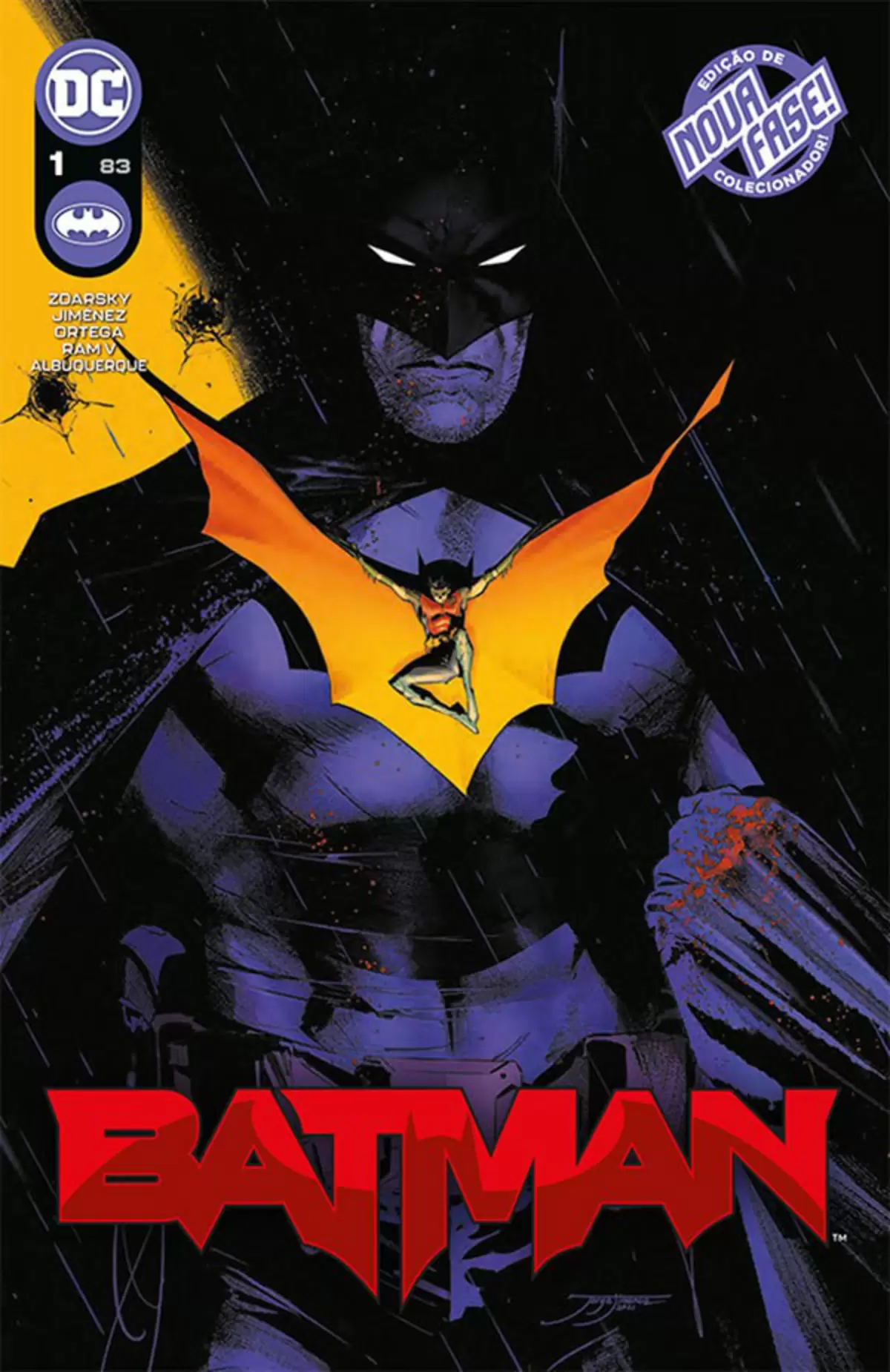 Capa de Batman 01/83
