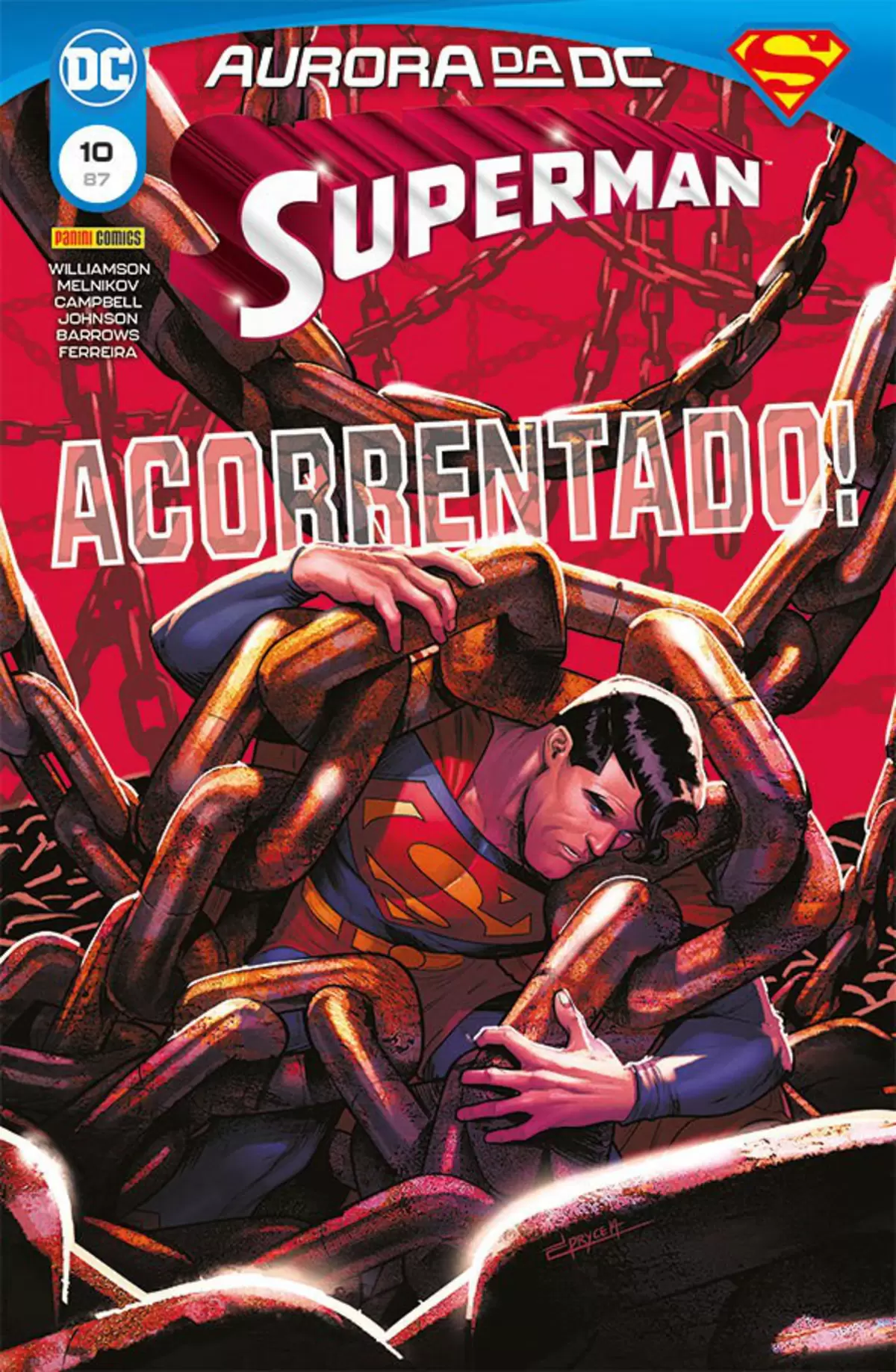 Capa de Superman 10/87