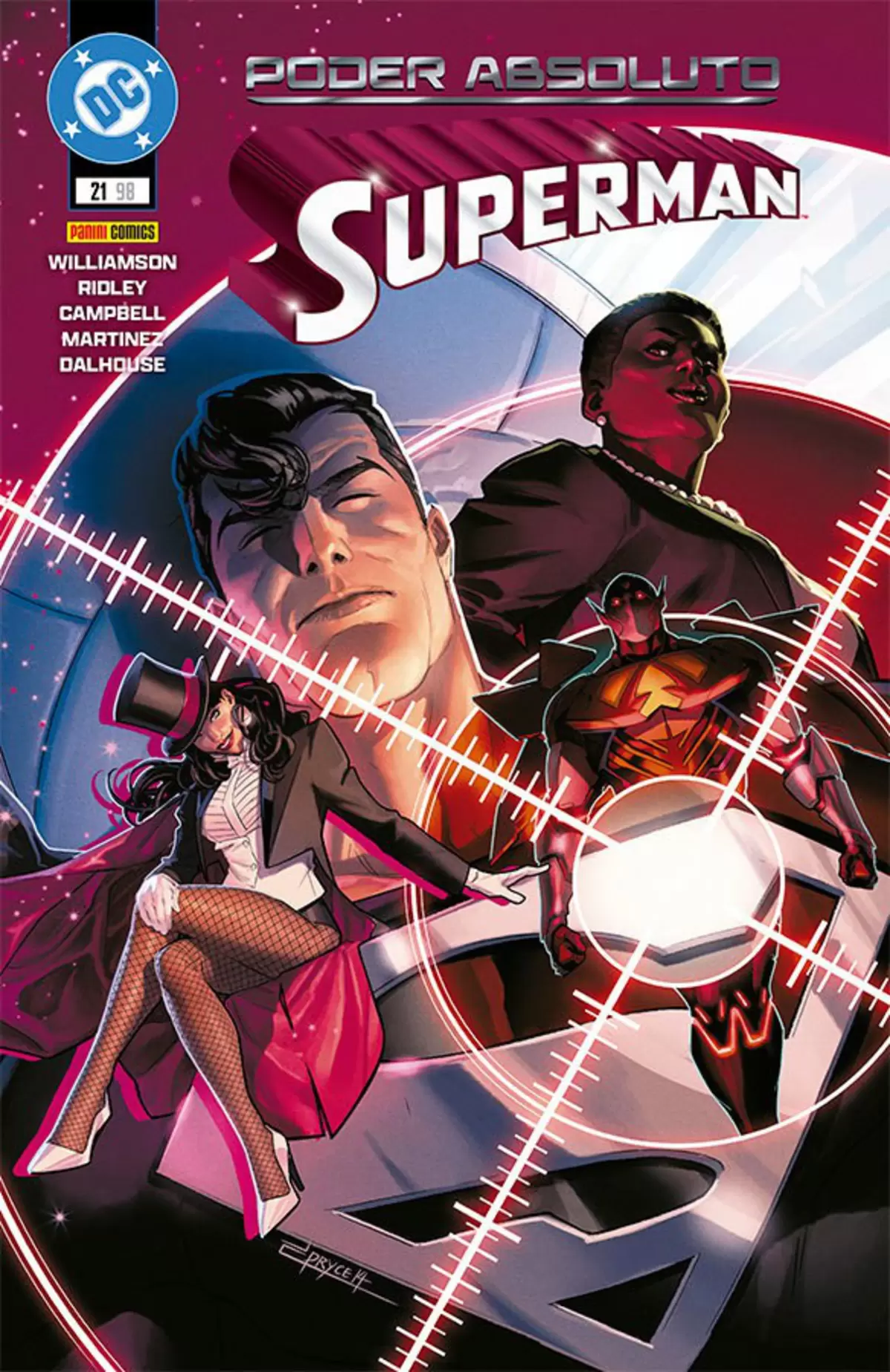 Capa de Superman 21/98
