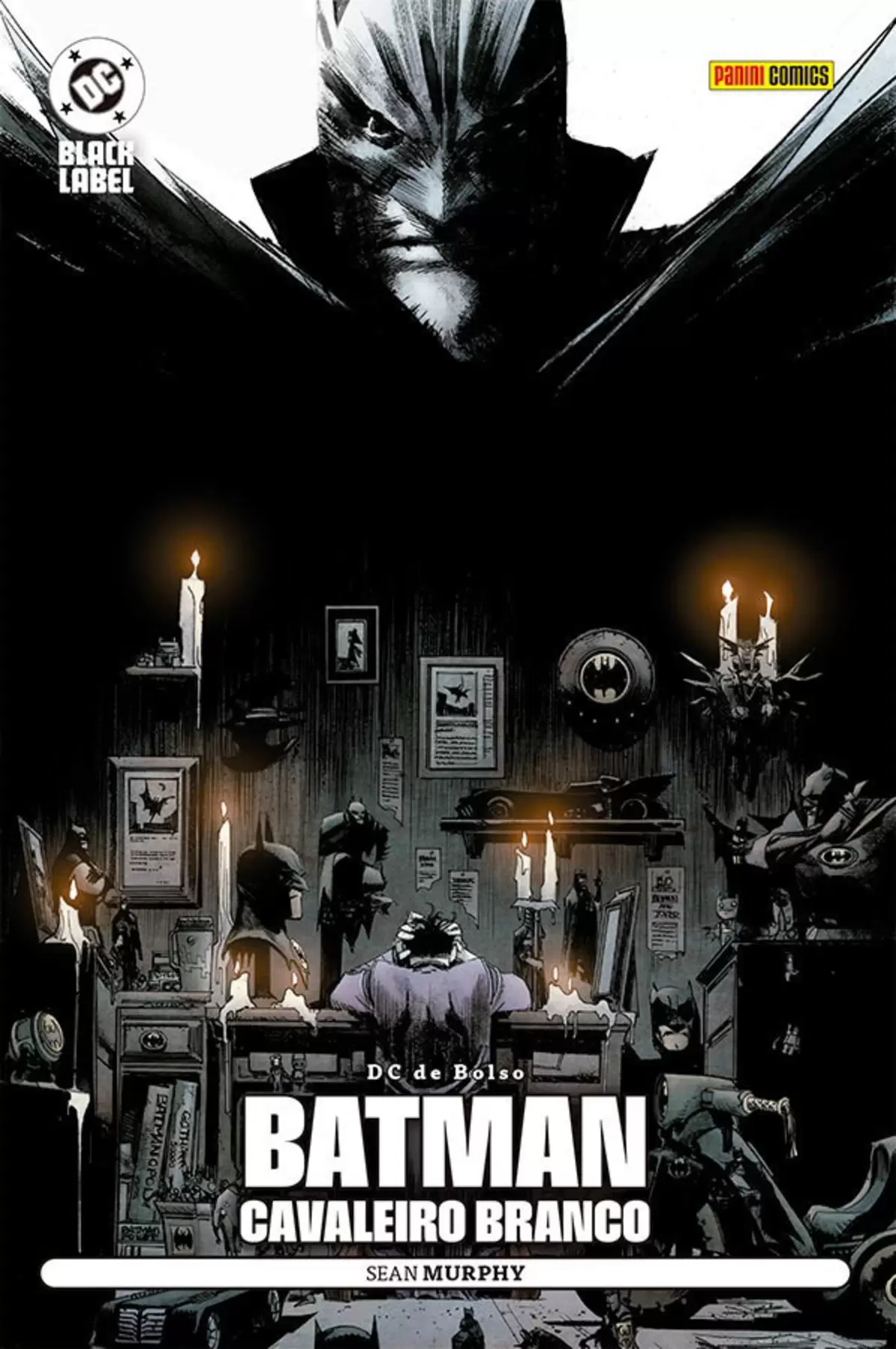Capa de Batman: Cavaleiro Branco (DC de Bolso)
