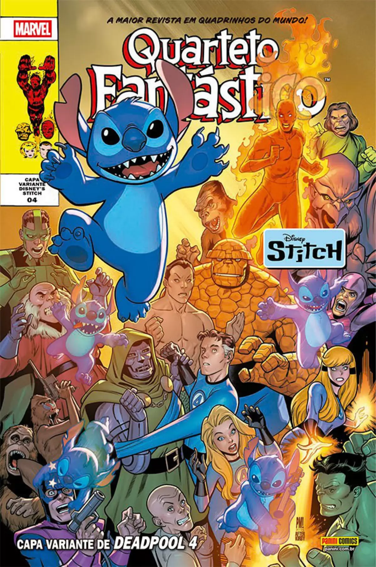 Deadpool (2025) 04 - Capa Variante Stitch