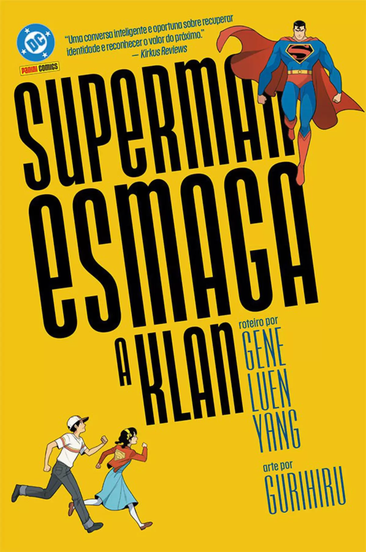 Capa de Superman Esmaga a Klan