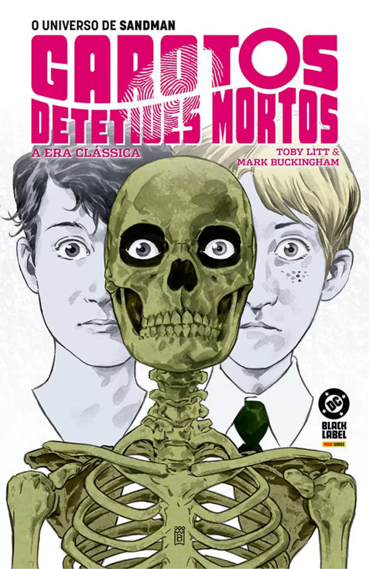 Capa de O Universo De Sandman: Garotos Detetives Mortos - A Era Clássica
