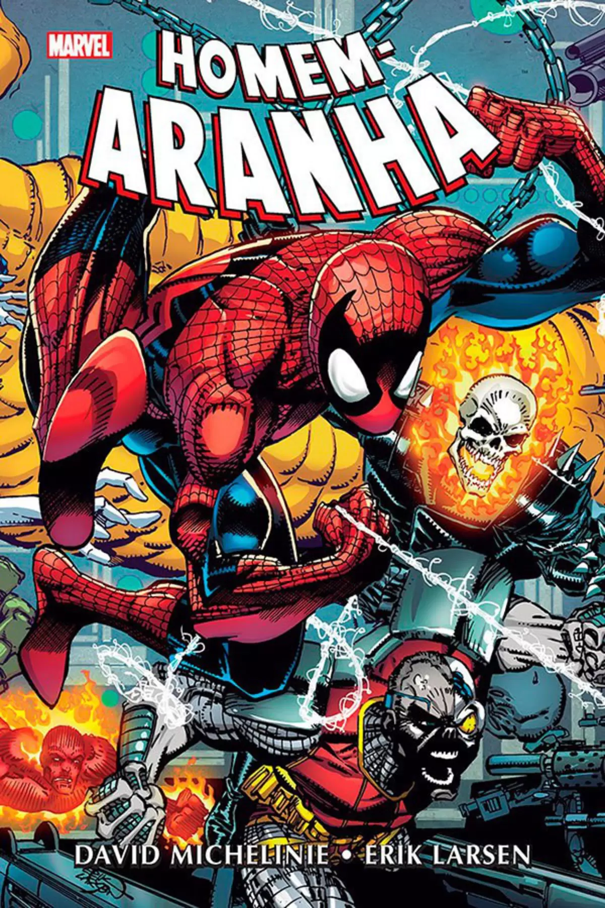 O Espetacular Homem-Aranha Por David Michelinie E Erik Larsen (Omnibus)