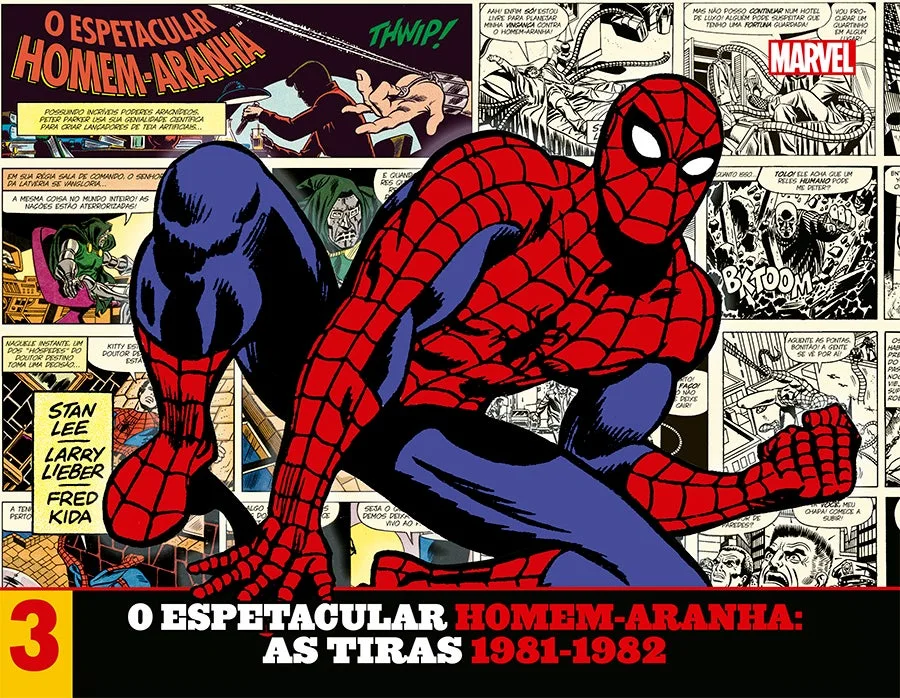 Capa de Homem-Aranha: As Tiras Vol. 3 (1981-1982)