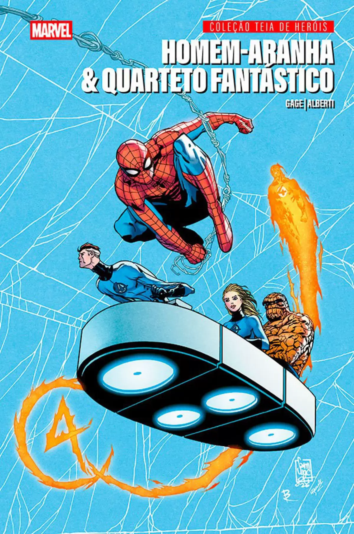 Coleção Homem-Aranha: Teia De Heróis Vol. 1 - Homem-Aranha E Quarteto Fantástico