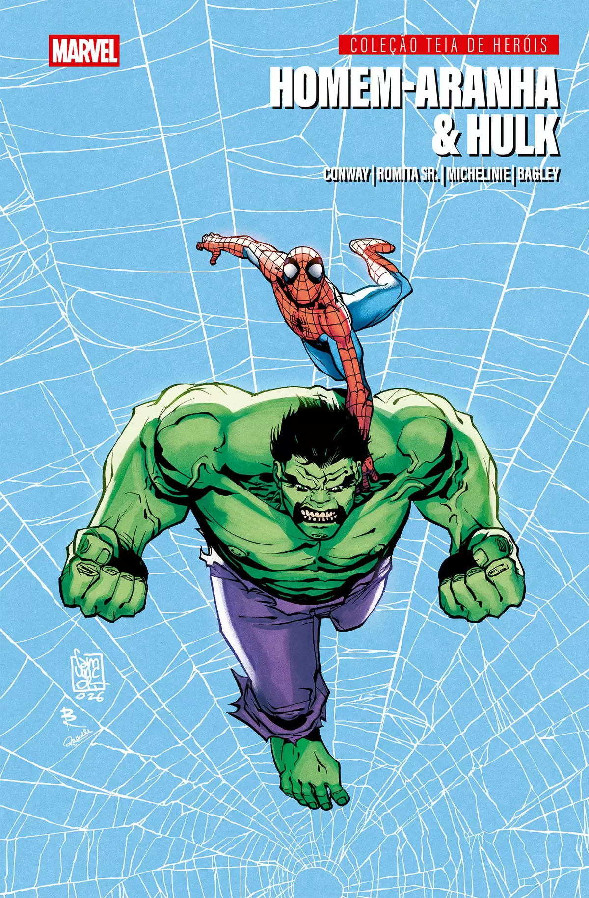 Coleção Homem-Aranha: Teia De Heróis Vol. 3 - Homem-Aranha E Hulk