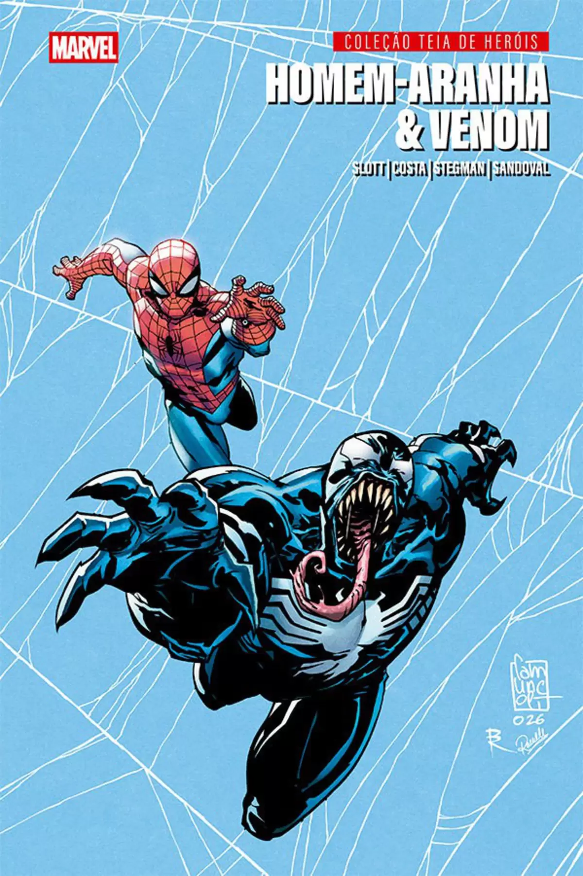 Capa de Coleção Homem-Aranha: Teia De Heróis Vol. 10