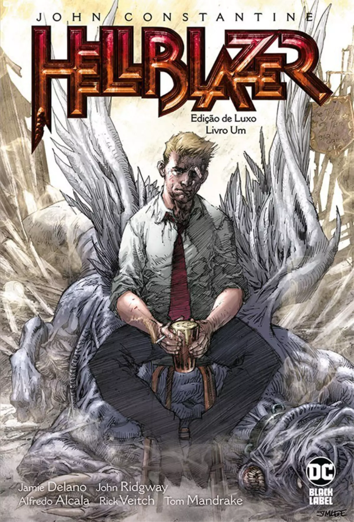 Capa de Hellblazer - Edição de Luxo Vol. 1