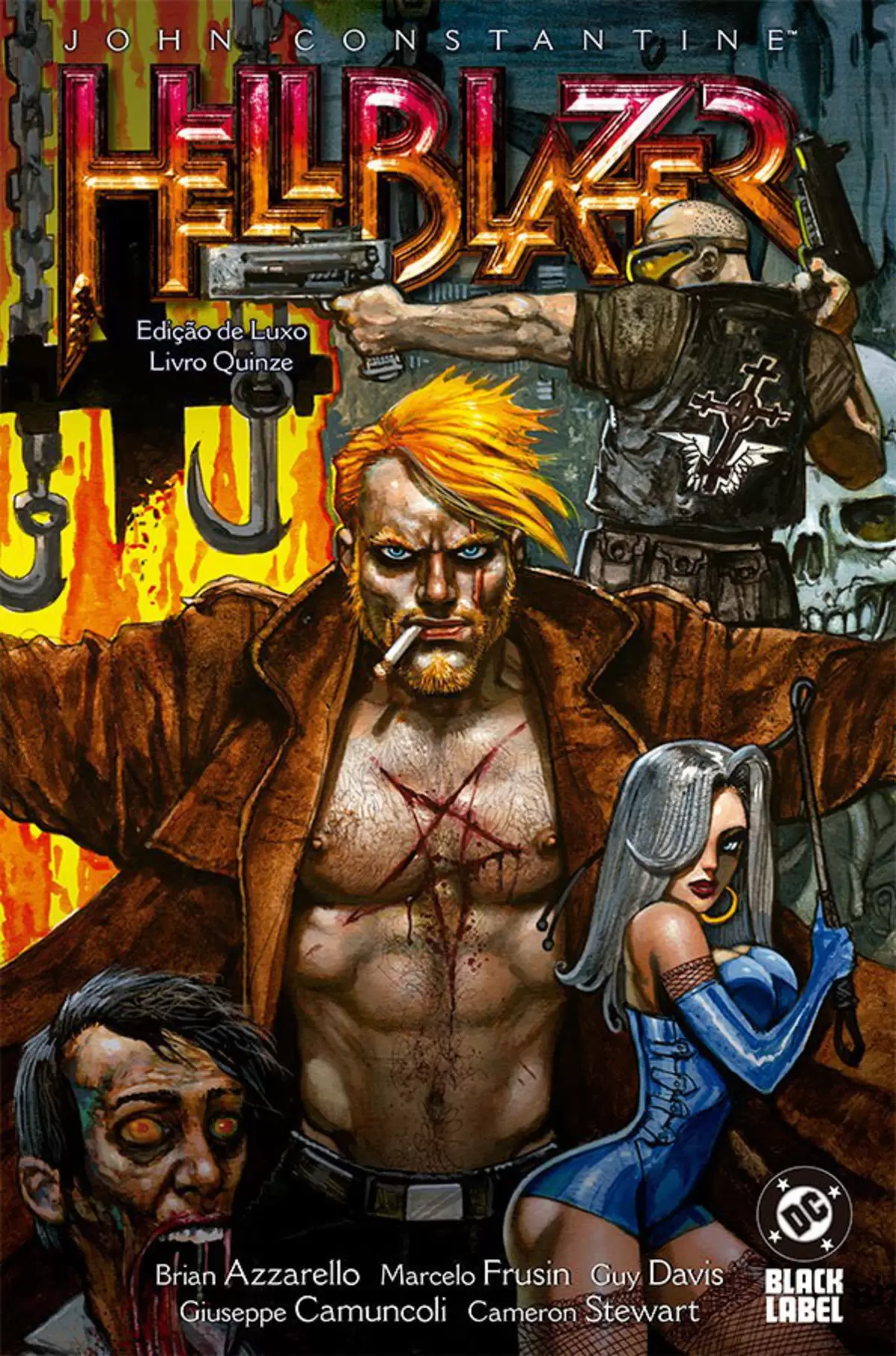 Capa de Hellblazer - Edição De Luxo Vol. 15