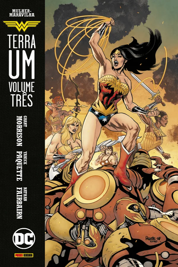 Capa de Mulher-Maravilha: Terra Um Vol. 3