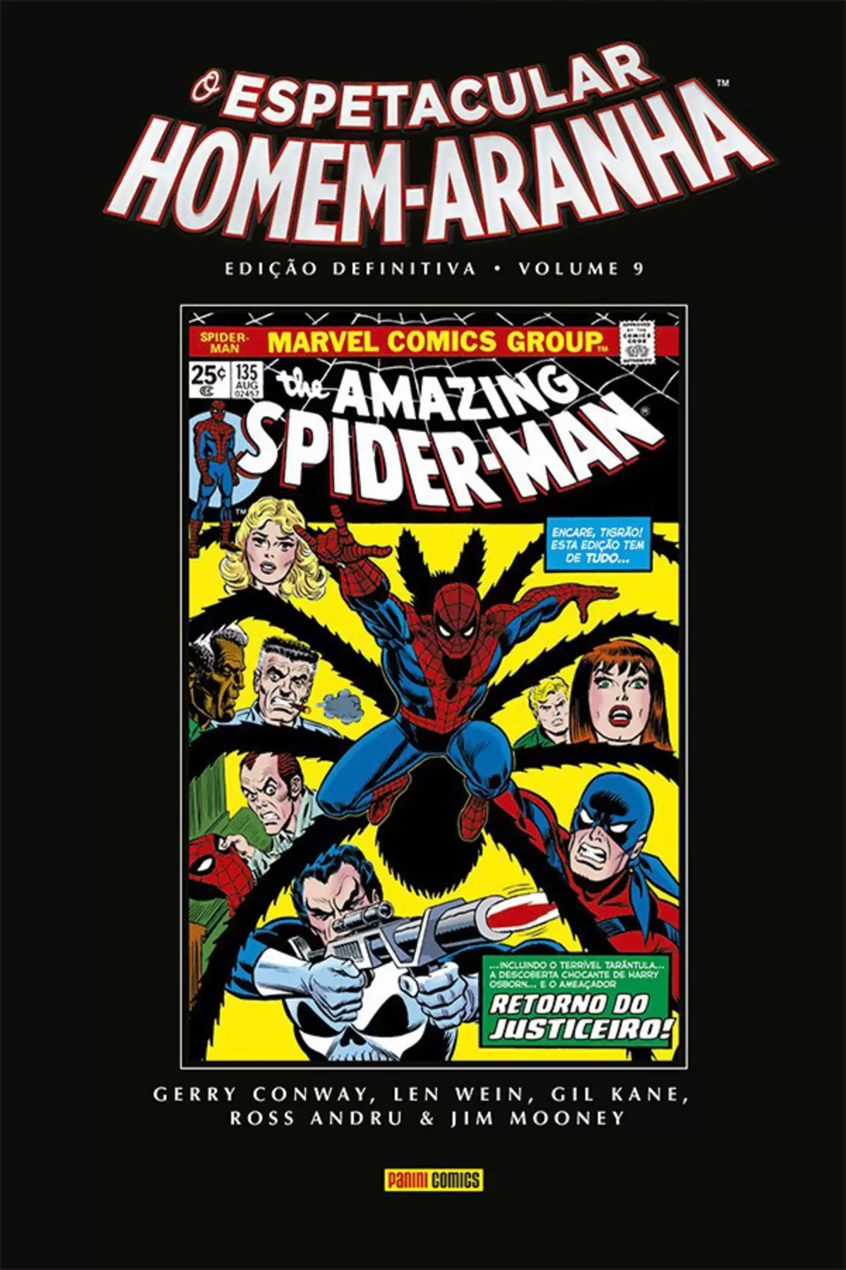 Capa de O Espetacular Homem-Aranha Edição Definitiva Vol. 9
