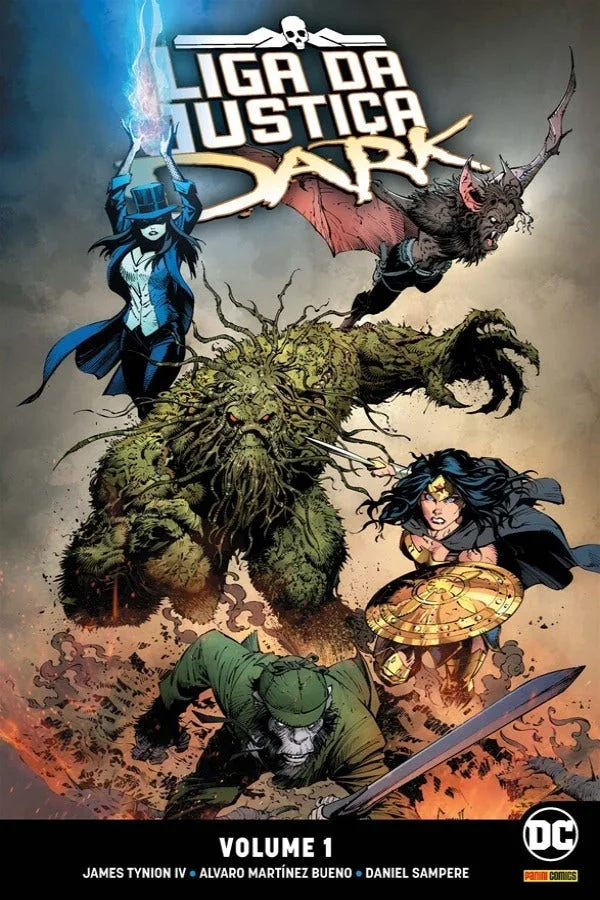 Capa de Liga Da Justiça Dark Vol. 1