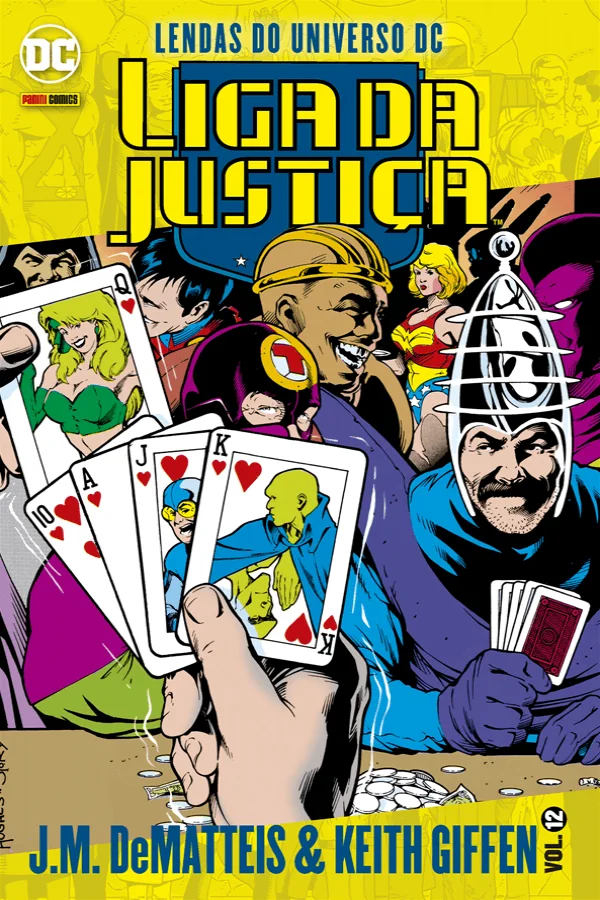 Capa de Lendas Do Universo DC: Liga Da Justiça Vol. 12