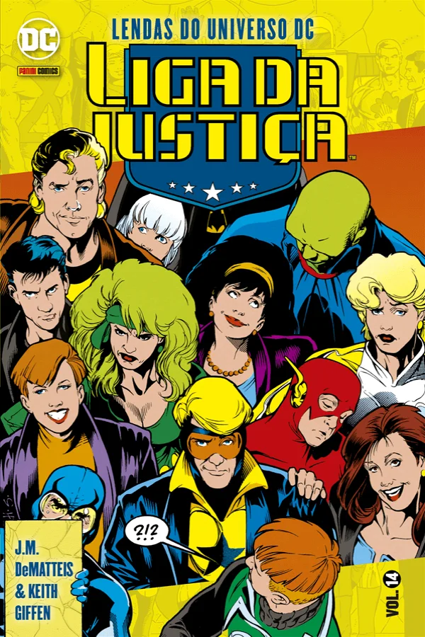 Capa de Lendas Do Universo DC: Liga Da Justiça Vol. 14