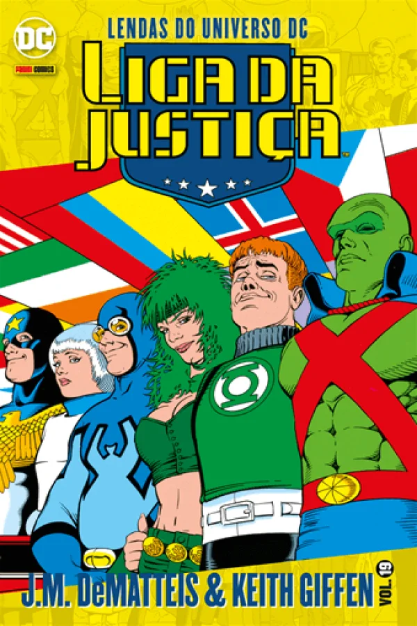 Capa de Lendas Do Universo DC: Liga Da Justiça Vol. 19