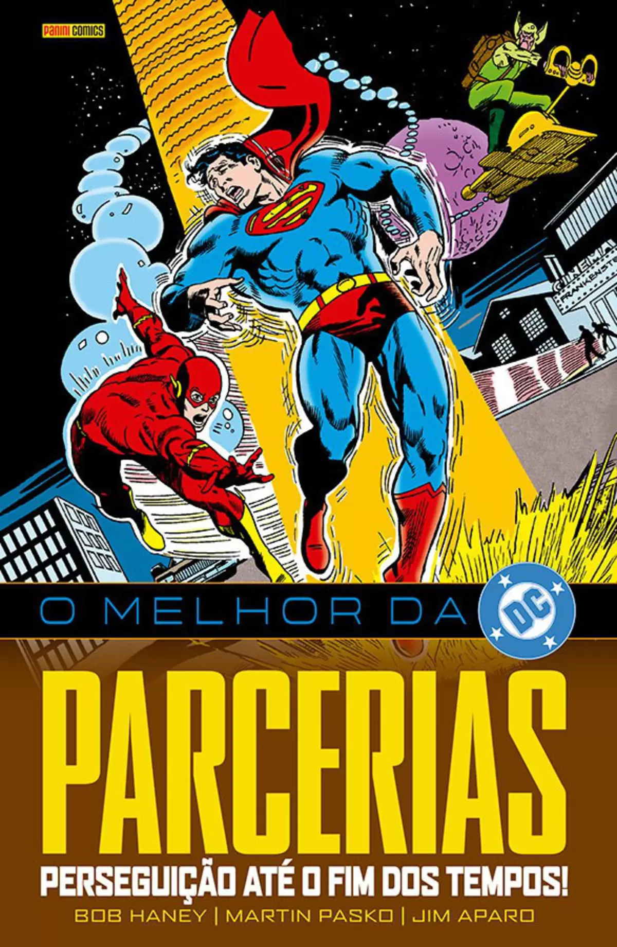 Capa de O Melhor Da DC - Parcerias: Perseguição Até O Fim Dos Tempos!