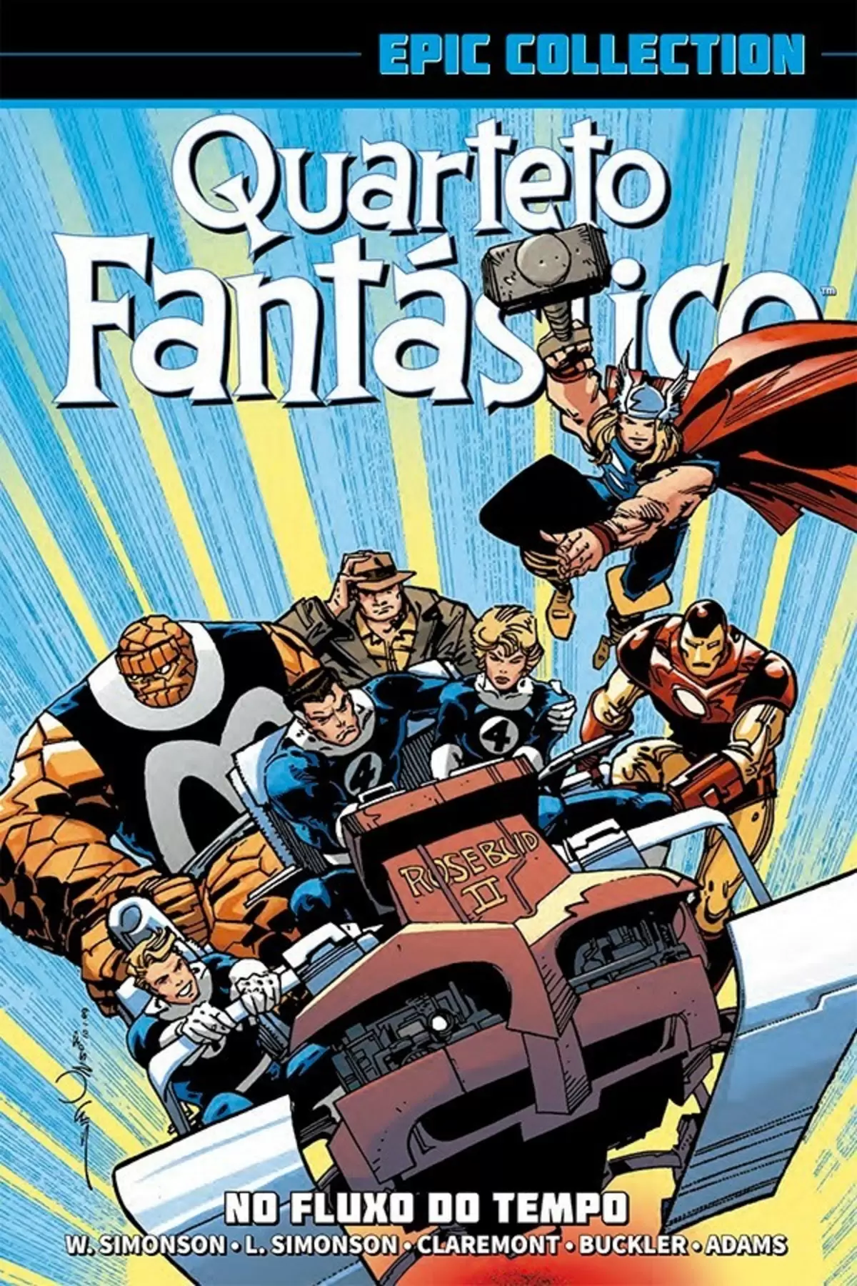 Quarteto Fantástico: No Fluxo Do Tempo (Marvel Epic Collection)