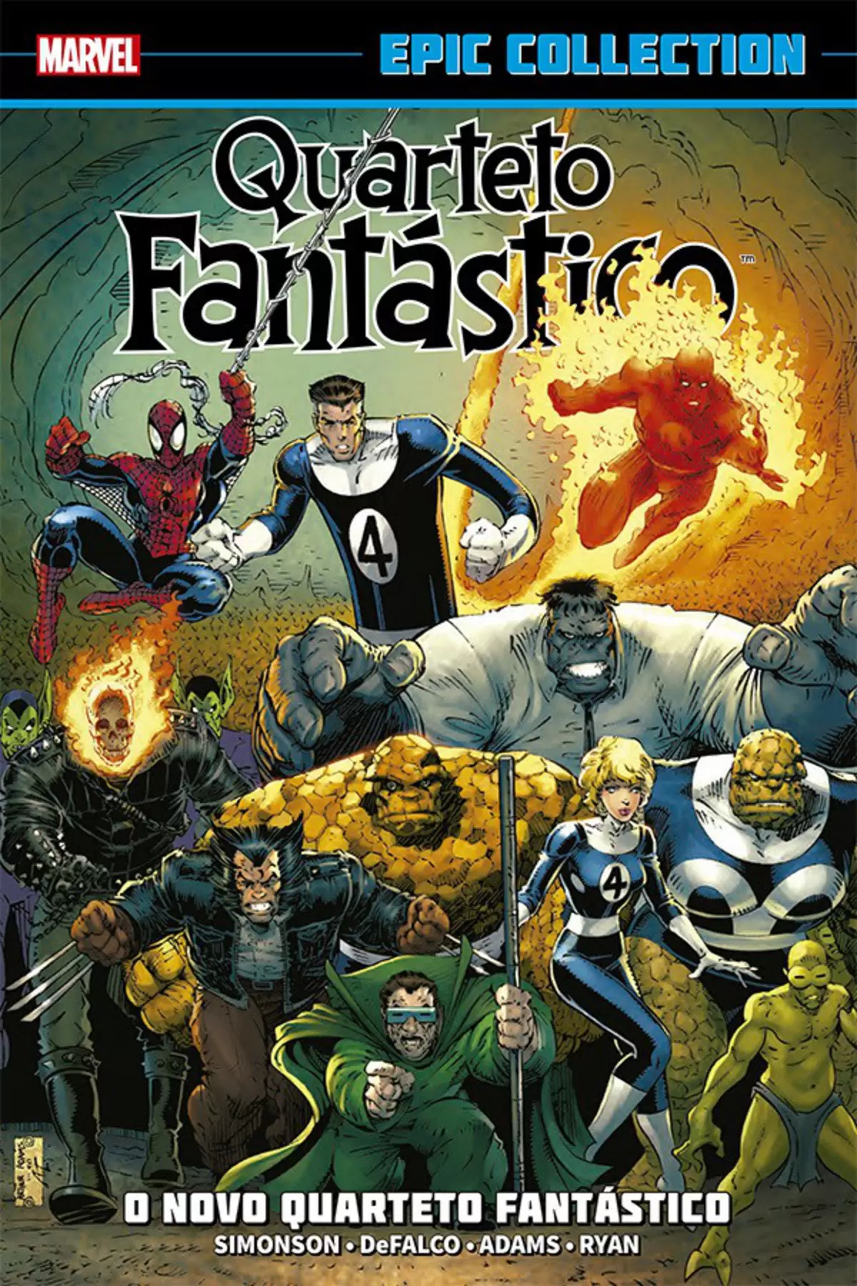 Quarteto Fantástico: O Novo Quarteto Fantástico (Marvel Epic Collection)
