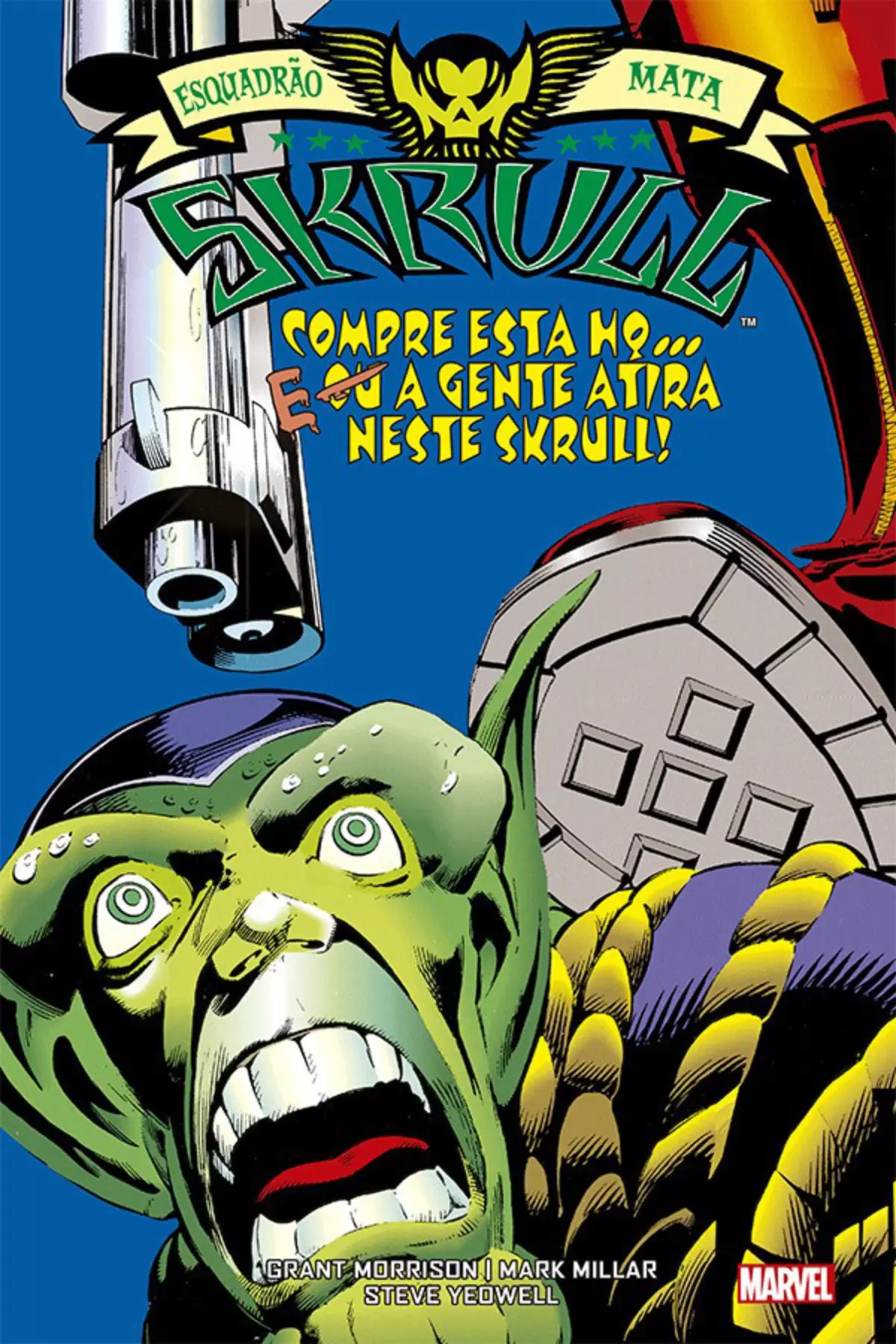 Capa de Esquadrão Mata-Skrull (Marvel Vintage)