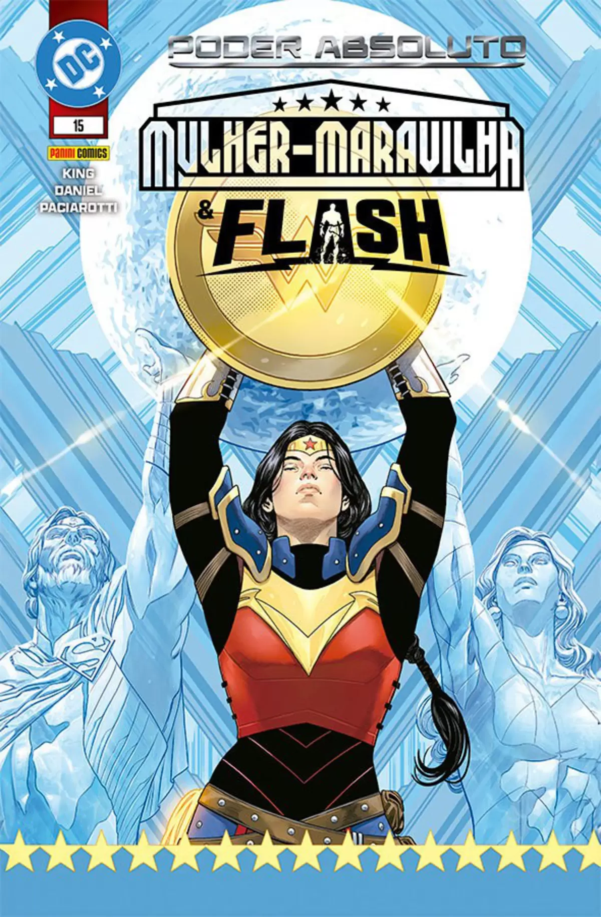 Capa de Mulher-Maravilha/Flash 15