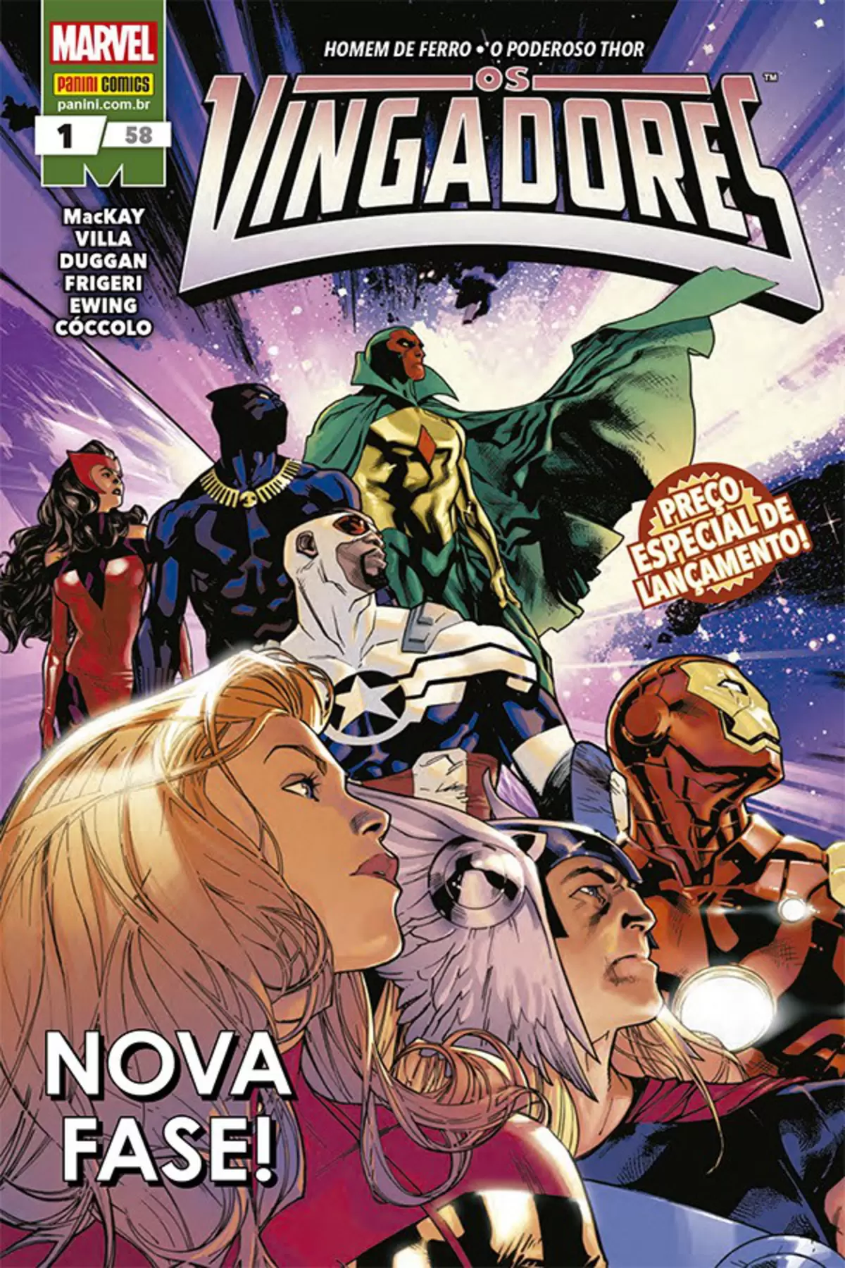 Os Vingadores 01/58