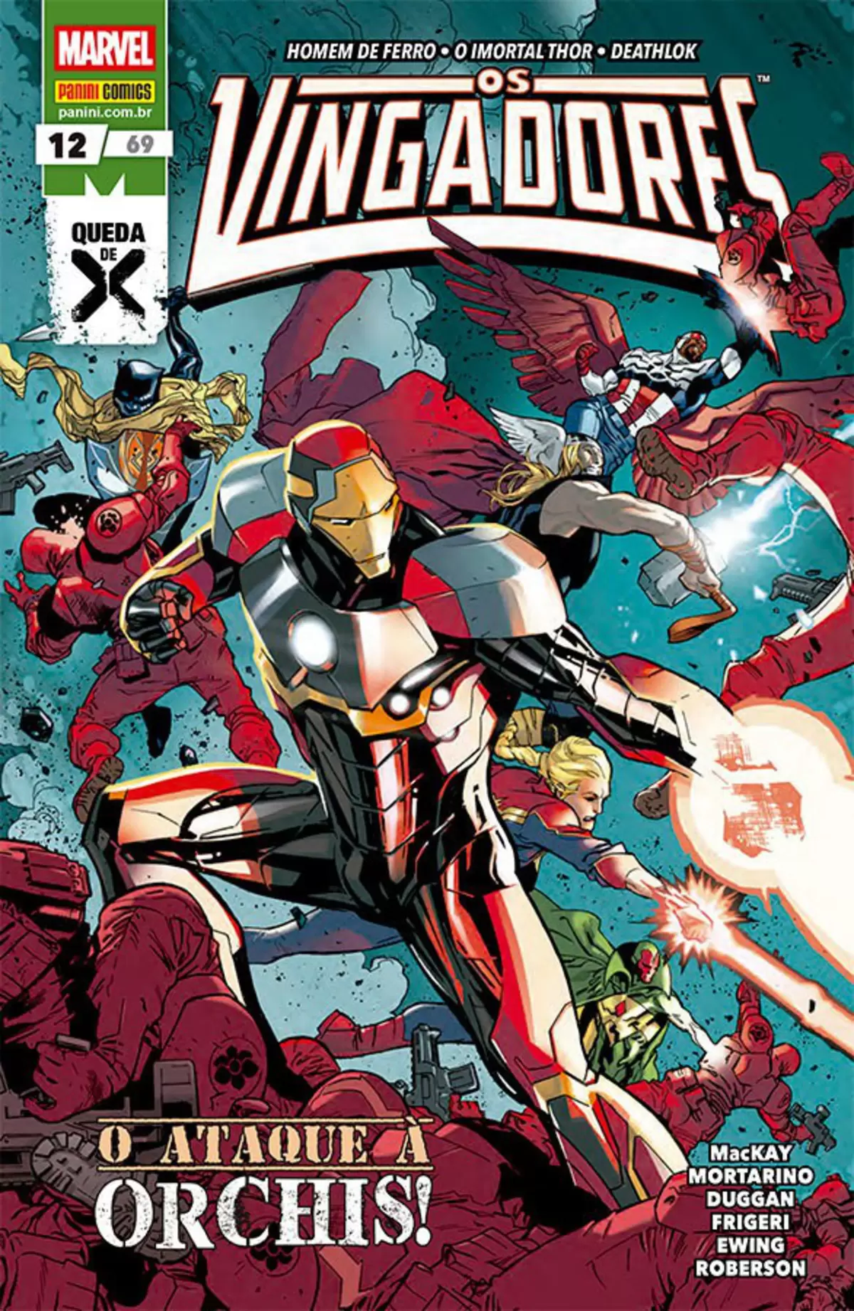 Os Vingadores 12/69
